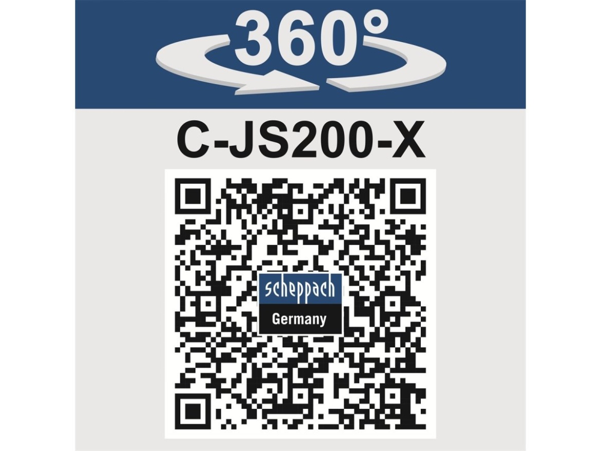 20 V IXES aku přímočará pila (bez baterie a nabíječky) Scheppach C-JS220-X