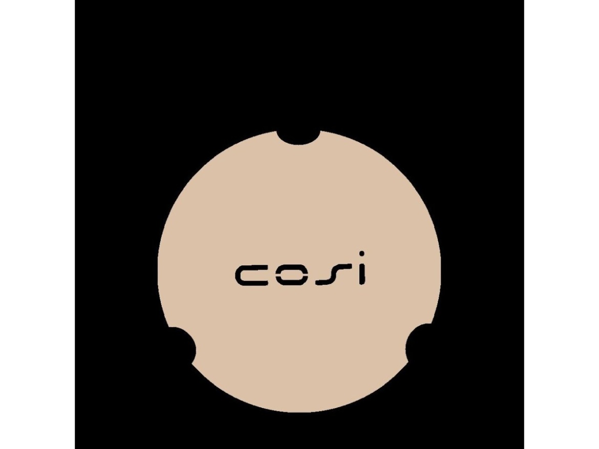 COSI Cosi kruhová krycí deska, L – pískově béžové