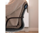 COSI Cosi vyhřívací podsedák double na baterii solid přírodní 90x40cm