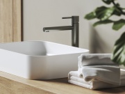 Ravak NX 015.20BLM Umývadlová batéria 280 mm bez odtokovej armatúry, čierna matná