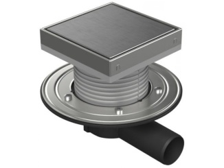 Technická sanita –  Chuděj PVBU 50 (univerzální) 150 x 150 mm, oceľ, Steel, K3, ano