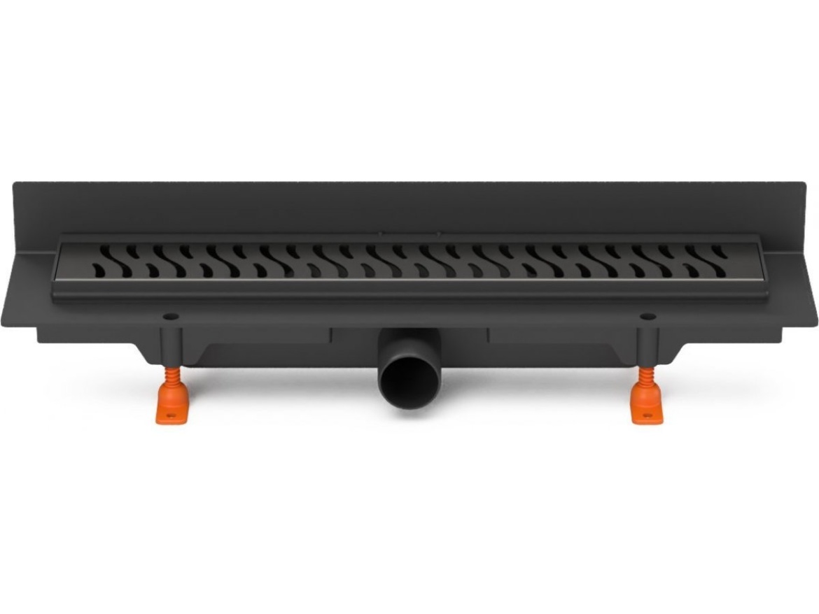 Žlab Chuděj LZB 40 Black (ke stěně)