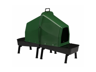 Drůběž –  Scobax Plastové snáškové hnízdo Standard - na nožičkách 10128 - dvojité