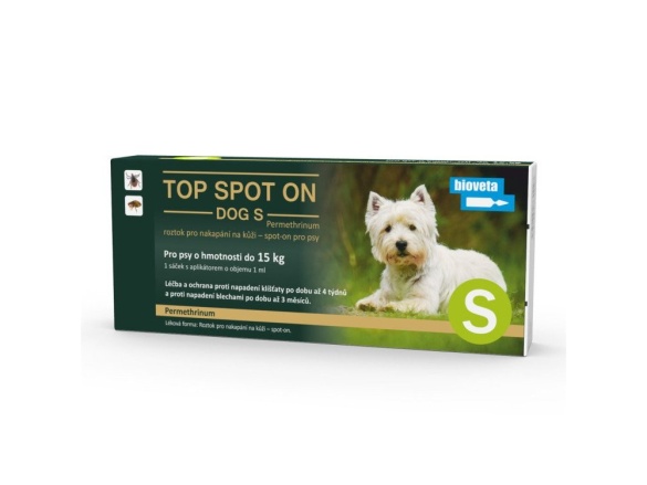 Scobax Top Spot-on Dog S 1x1ml (do 15kg)