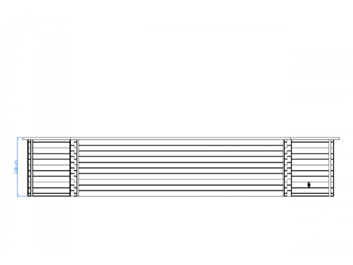 Zahradní bazén Tuindeco Cas Abou