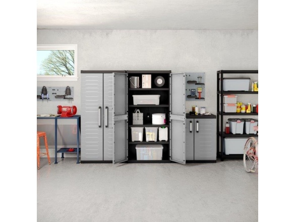 Keter Skříň  Detroit XL Utility šedá