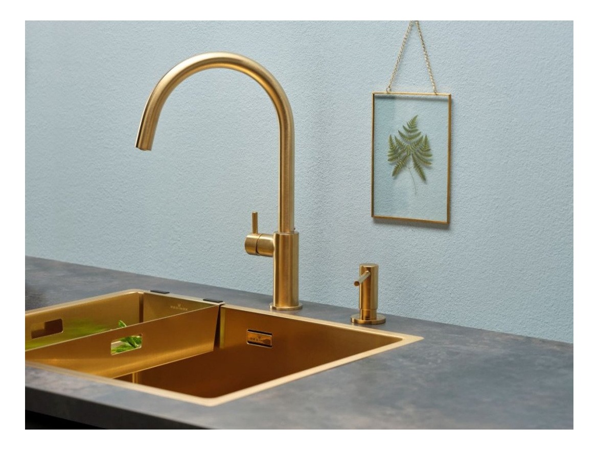 Kuchyňské dřezy Reginox SET Miami 500 Gold + baterie Cano + příslušenství