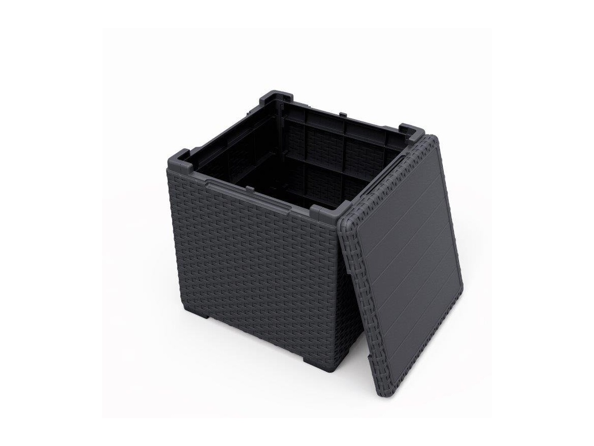 Keter Zahradní stůl  Vigo grafitový s úložným prostorem