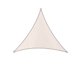 Stínící plachta LIVIGNO trojúhelníková béžová 3,6x3,6x3,6m