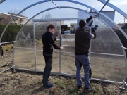 Professzionális, kulcsrakész üvegháztelepítések