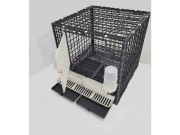 Scobax Klec pro slepice - modulární -  Leganest Care - 62 cm X 62 cm X 62 cm