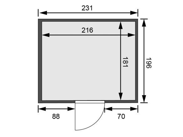 Finská sauna Karibu Gobin