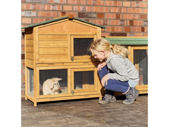 Dřevěná králíkárna Scobax Deny