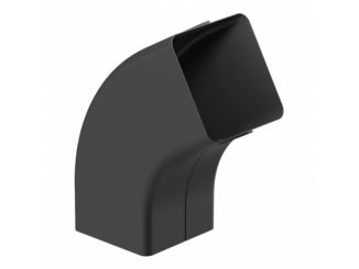 Příslušenství pro Roh žlabu Tegola Lakovaný okapový roh žlabu SQUARE 120 mm 120 mm, RAL 7016, vnější