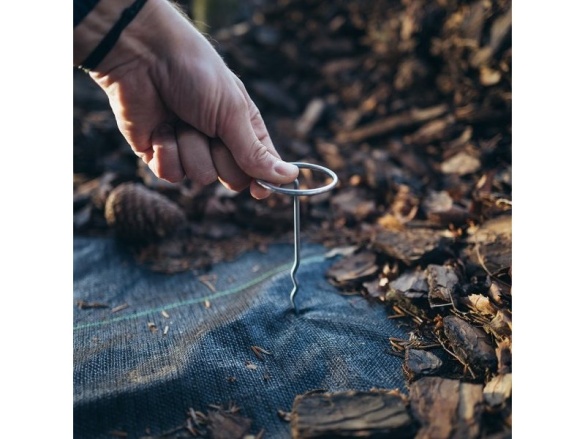 Bradas Kovový kolík k upevnění netkané textilie 6 cm / 20 cm - 10ks