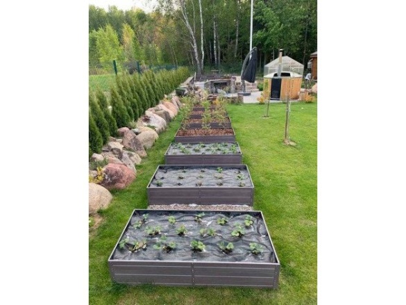 Covernit Vyvýšený záhon Covertec