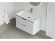 Ravak Umývadlo Comfort 80, s otvorom pre batériu, bez prepadu, biela