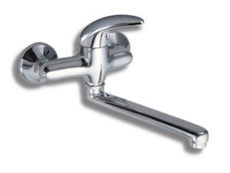 Csaptelepek –  Novaservis Umyvadlová baterie Metalia 55 150 mm, chrom, nástěnná,  55076,0