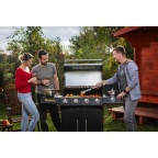 15 kW-os gázgrill négy égővel és oldaltűzhellyel Riwall PRO RGG 41