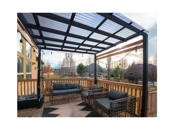 Polykarbonátová vlnitá doska WBH STRONG - číra Covernit Vlnitý polykarbonát WBH Strong čirý