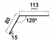 Okapové lemování Covernit Classic