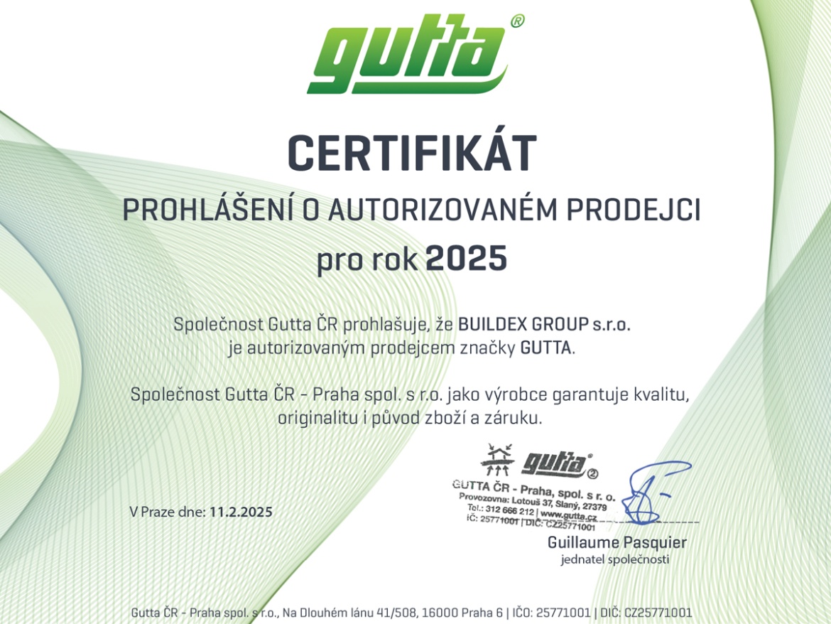 Certifikát