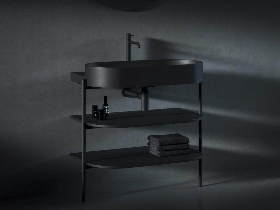 Ravak Konštrukcia pod umývadlo CS Yard 80, Grey Green