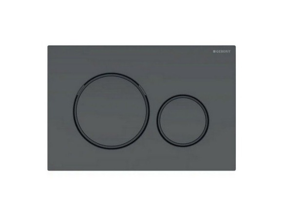 Geberit Deska ovládací GEBERIT SIGMA 20 černá mat, 115.882.16.1