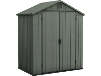 Zahradní domky –  Keter Darwin 6 x 4 zelený, s podlahou