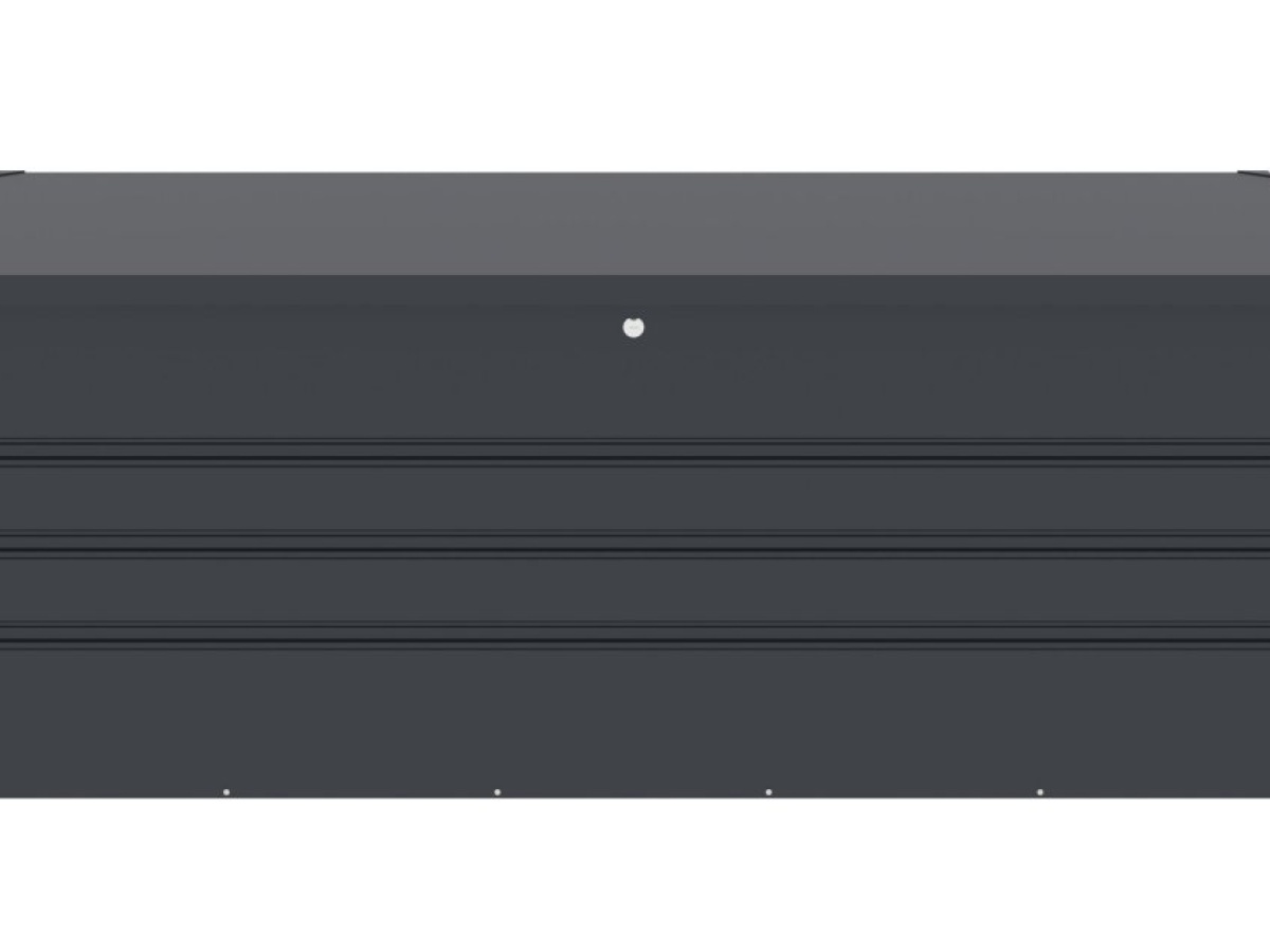 G21 Zahradní box  Denver 560 L, antracitový plechový