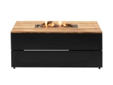 Stůl s plynovým ohništěm COSI Cosipure 120 Wood