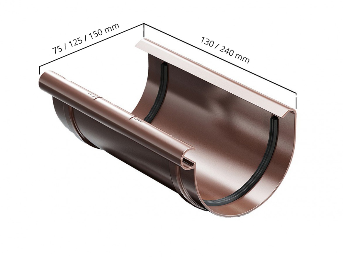 Spojka žlabu Gutta Aqua