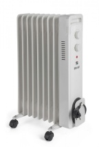 G21 Olejový radiátor  Merapi bílý, 9 žeber, 2000 W