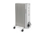 G21 Olejový radiátor  Merapi bílý, 9 žeber, 2000 W