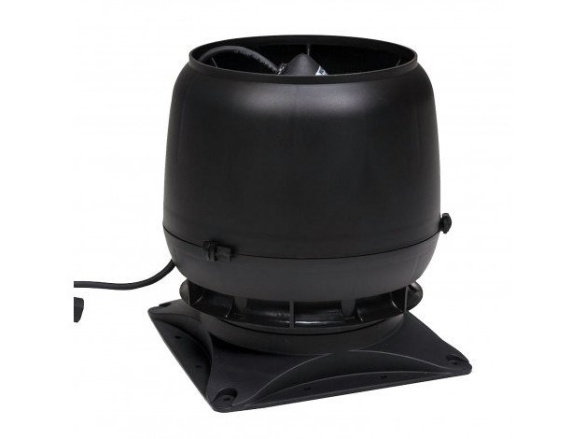 Vilpe Střešní ventilátor E190S Ø125 + montážní deska 300x300 mm