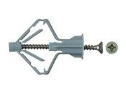 Hm. rozpěrná plast. do sádkrokartonu s vrutem Klimas Wkręt-met HM. ROZPĚRNÁ PLAST. DO SÁDKROKARTONU S VRUTEM