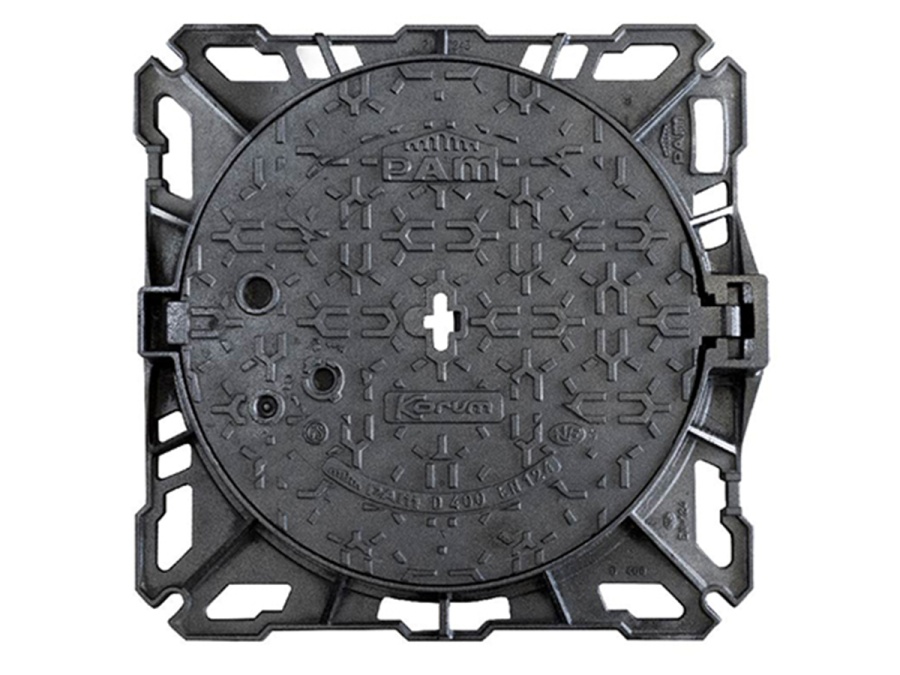 Poklop PAM Korum Square Frame (s ventilací)