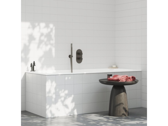 Ravak ES 063.10WV.O2.RB07C Termostatická podomítková baterie 2-cestná bez tělesa, White Velvet