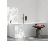 Ravak ES 063.60RGB.O2.RB07C Termostatická podomítková baterie 2-cestná bez tělesa, Rose Gold Brushed