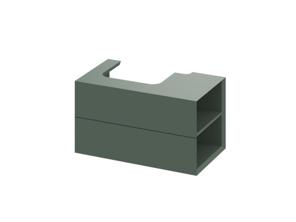 Ravak SD Lite 80 P skříňka pod umyvadlo Smoke Grey