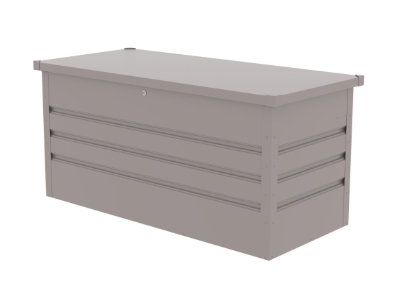 G21 Zahradní box  Denver 280 L, šedý plechový
