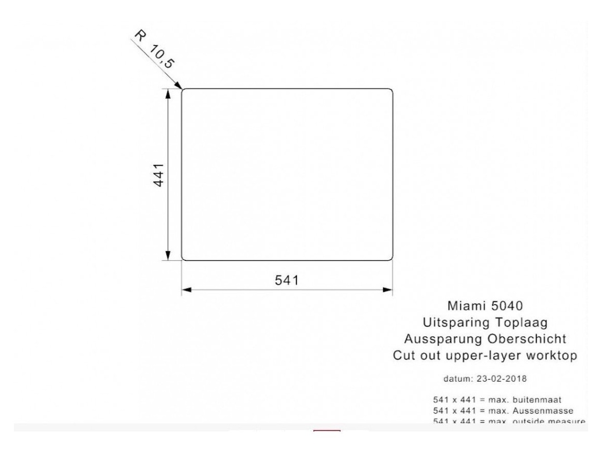 Kuchyňské dřezy Reginox SET Miami 500 Copper + baterie Crystal + příslušenství