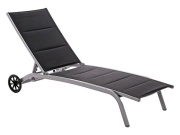 Home & Garden Zahradní lehátko Ibiza Alu Silver