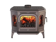 Kawmet Litinová krbová kamna P7 PB s varnými plotnami - 10,5 kW ECO