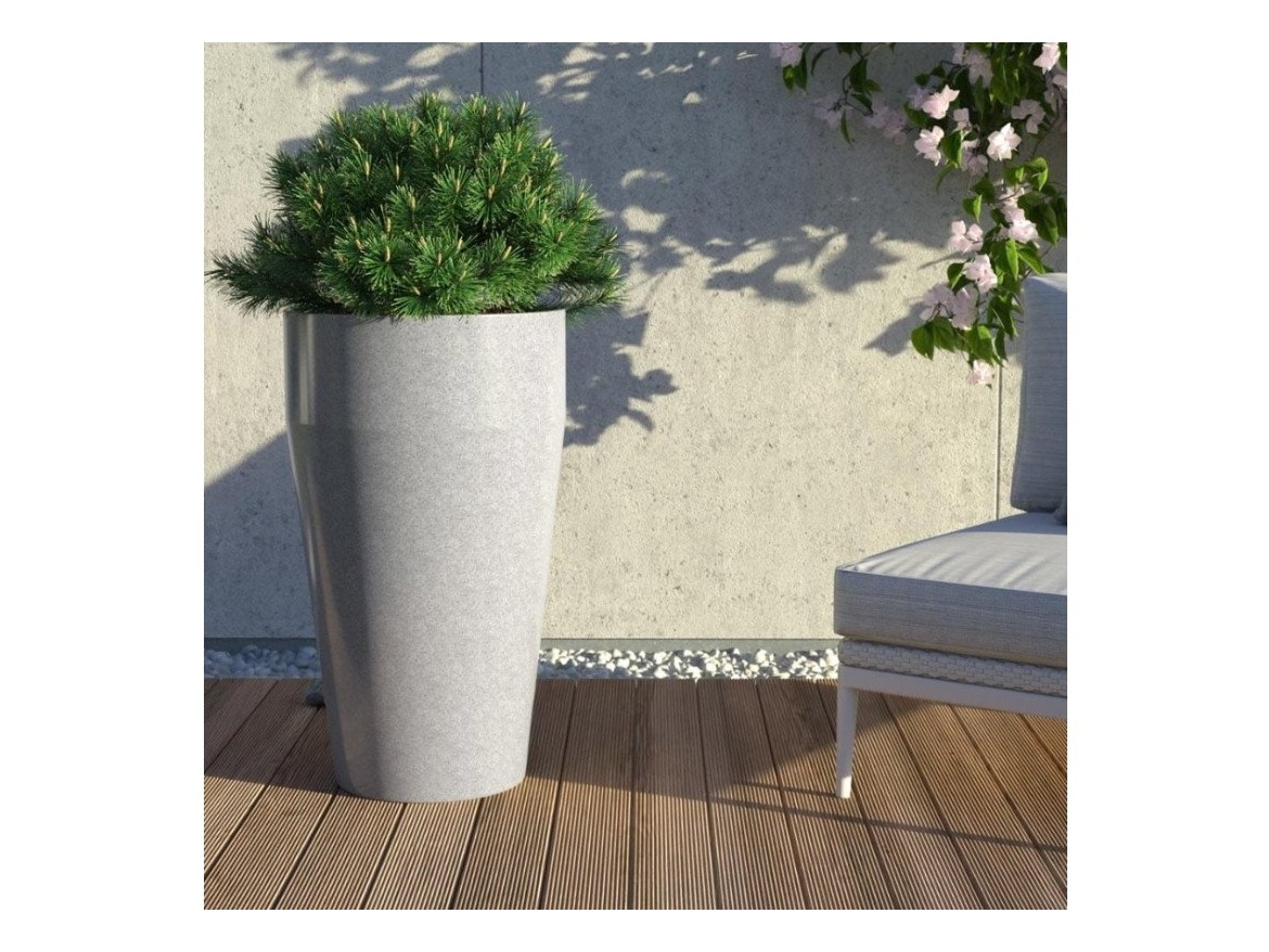 Granitové květináče Granisil granitový květináč MONTI vysoký 76 cm