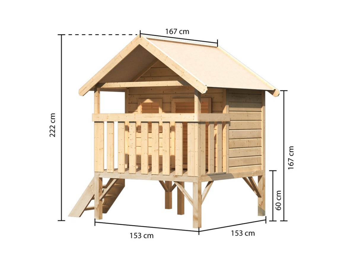 Domeček Karibu Mini