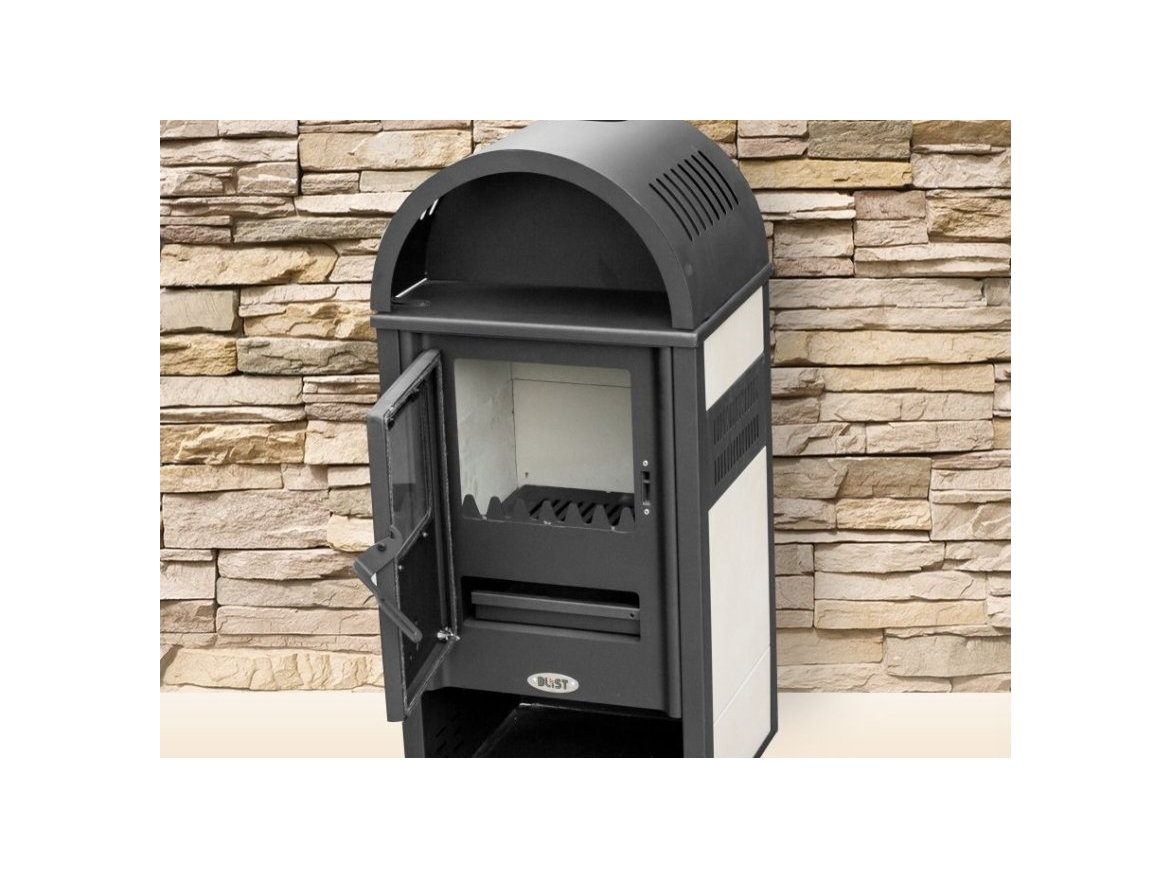 Blist Krbová kamna Blist VIENNA 8 kW - Beige + příslušenství