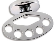 Novaservis Držák kartáčků a pasty Metalia 1, chrom, , 6144,0