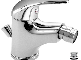 Vodovodní baterie – Novaservis Bidetová baterie Metalia 55, chrom, stojánková, s výpustí, 55011,0