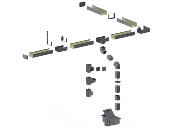 Zachytávač dažďovej vody Gutta Krop